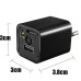 PANSIM 1080p HD Hidden Camera, Plug USB Charger, 64GB SD Card Support, 2 Mode Recording, Nanny cam